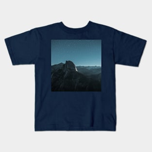 Mountain Blue Kids T-Shirt